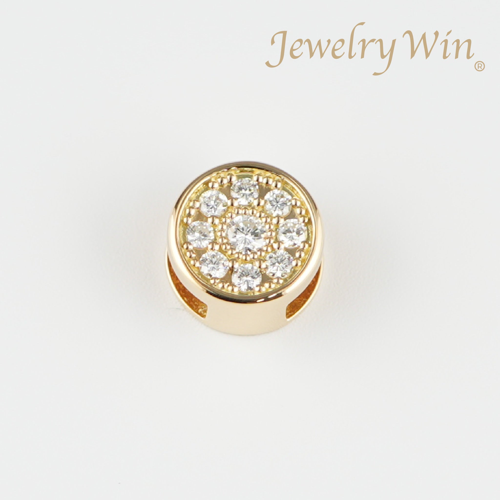 ペンダントトップ K18 ダイヤ付 (Type-CN)