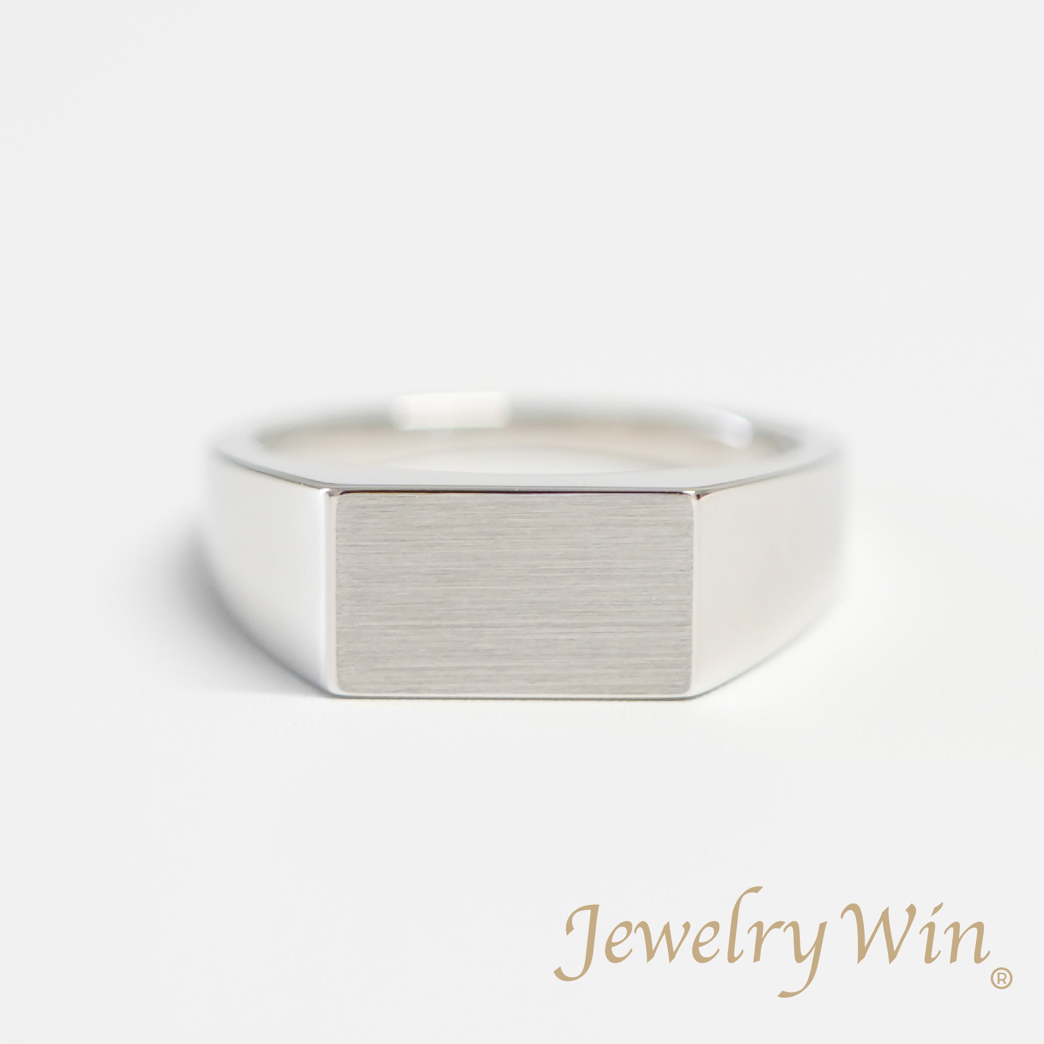 リング/プラチナ/印台リング