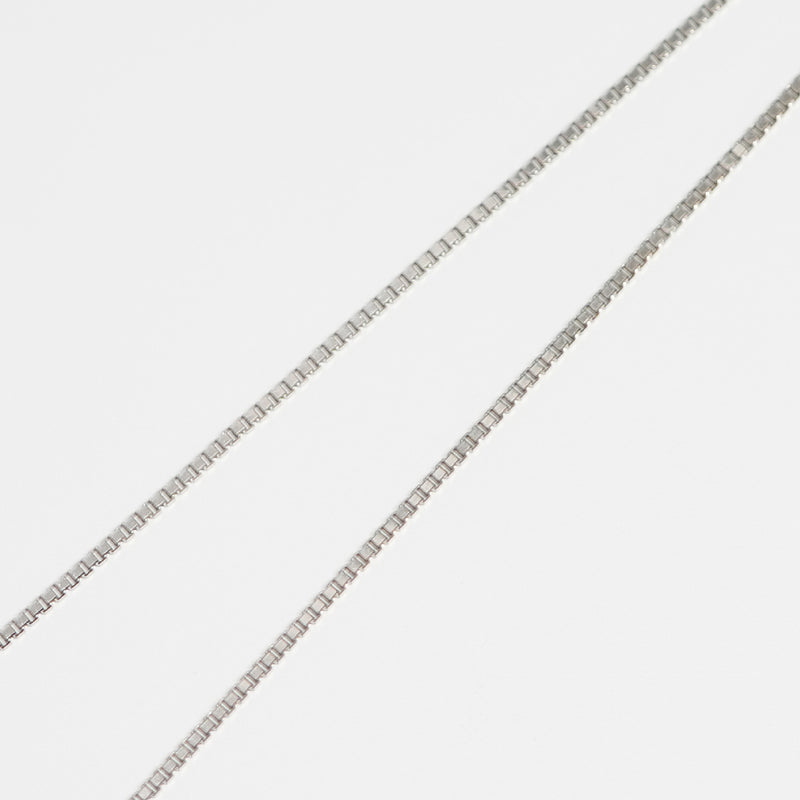 ベネチアンチェーン ネックレス Pt850 幅1.0mm 45cm ※スライド