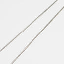 ベネチアンチェーン ネックレス Pt850 幅1.0mm 50cm ※スライドアジャスター仕様 (1.0-L)