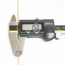 ベネチアンチェーンネックレス K18 幅1.5mm 55cm(スライドアジャスター付) (1.6)