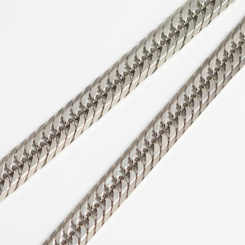 喜平 ネックレス Pt850 トリプル 8面 平 100g 50cm 造幣局検定マーク(ホールマーク)刻印入り