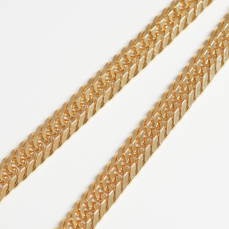 喜平 ネックレス K18 トリプル 8面 100g 60cm 造幣局検定マーク(ホールマーク)刻印入り