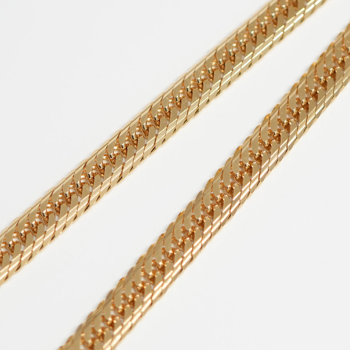 Ｋ１８喜平ネックレス　５．１ｇ　５０ｃｍ　検定マーク 喜平 ネックレス K18 トリプル 8面 17g 42cm 造幣局検定マーク