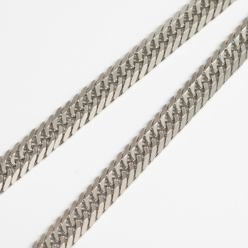 喜平 ネックレス Pt900 トリプル 8面 83g 50cm 造幣局検定マーク(ホールマーク)刻印入り