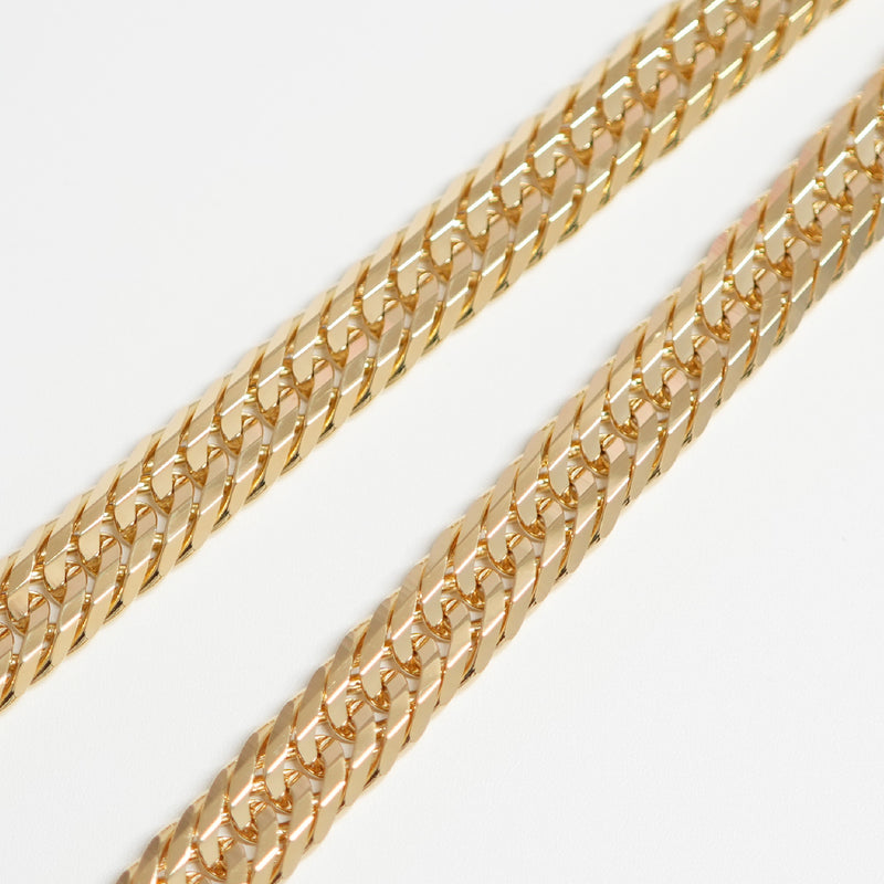 喜平 ネックレス K18 トリプル 12面 100g 60cm 造幣局検定マーク(ホールマーク)刻印入り