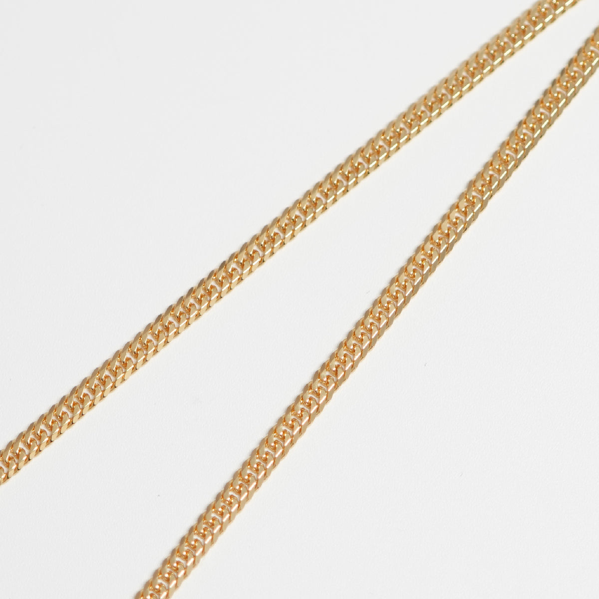 Plaque or G 18金 K18 18金 20g 60cm 6面 カット ダブル 6cut double 喜平ネックレス