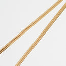 喜平 ネックレス K18 トリプル 12面 11g 45cm 造幣局検定マーク(ホールマーク)刻印入り