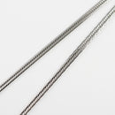 喜平 ネックレス Pt850 トリプル 12面 12.5g 40cm 造幣局検定マーク(ホールマーク)刻印入り