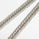 【要お問い合わせ】喜平 ネックレス Pt850 トリプル 8面 150g 60cm 造幣局検定マーク(ホールマーク)刻印入り ※平カット