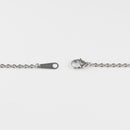 カット小豆チェーン ネックレス Pt850 幅2.0mm 0.6φ 60cm