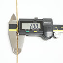 ベネチアンチェーンネックレス K18 幅2.0mm 45cm(スライドアジャスター付) (2.15)