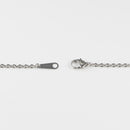 カット小豆チェーン ネックレス Pt850 幅2.0mm 0.6φ 45cm