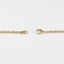 カット小豆チェーン ネックレス K18 幅2.4mm 0.82φ 50cm