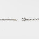 カット小豆チェーン ネックレス Pt850 幅3.3mm 0.93φ 45cm
