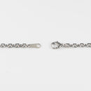 カット小豆チェーン ネックレス Pt850 幅3.3mm 0.93φ 45cm