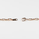 粗目小豆チェーン ネックレス K18 ピンクゴールド 幅3.8mm 1.2φ 45cm