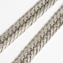 【要お問い合わせ】喜平 ネックレス Pt850 トリプル 8面 300g 63cm 造幣局検定マーク(ホールマーク)刻印入り ※平カット