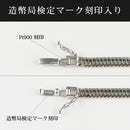 喜平 ネックレス Pt900 トリプル 8面 36g 60cm 造幣局検定マーク(ホールマーク)刻印入り