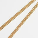 喜平 ネックレス K18 トリプル 8面 30g 50cm 造幣局検定マーク(ホールマーク)刻印入り