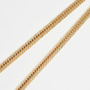 喜平 ネックレス K18 トリプル 12面 33g 55cm 造幣局検定マーク(ホールマーク)刻印入り