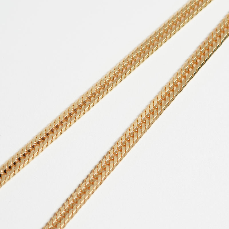 喜平 ネックレス K18 トリプル 12面 30g 60cm 造幣局検定マーク(ホールマーク)刻印入り