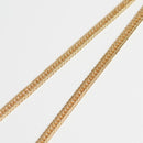 喜平 ネックレス K18 トリプル Mカット 30g 60cm 造幣局検定マーク(ホールマーク)刻印入り