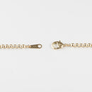 シャンデリアカットボール ブレスレット K18 幅3mm 17cm