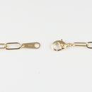 シングルチェーン ブレスレット K18 幅4.0mm 0.7角線 20cm