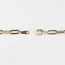 クリップチェーン ネックレス K18 幅4.5mm 45cm