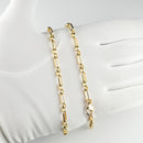 フィガロチェーン ネックレス K18 幅4.0mm 45cm