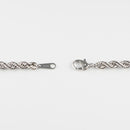 パイプロープ ネックレス Pt850 幅4mm 60cm