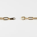 クリップチェーン ネックレス K18 幅5.3mm 50cm