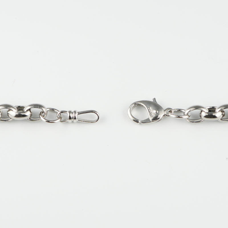 マーヴェラスチェーンブレスレット Pt850 幅5.8mm 19cm