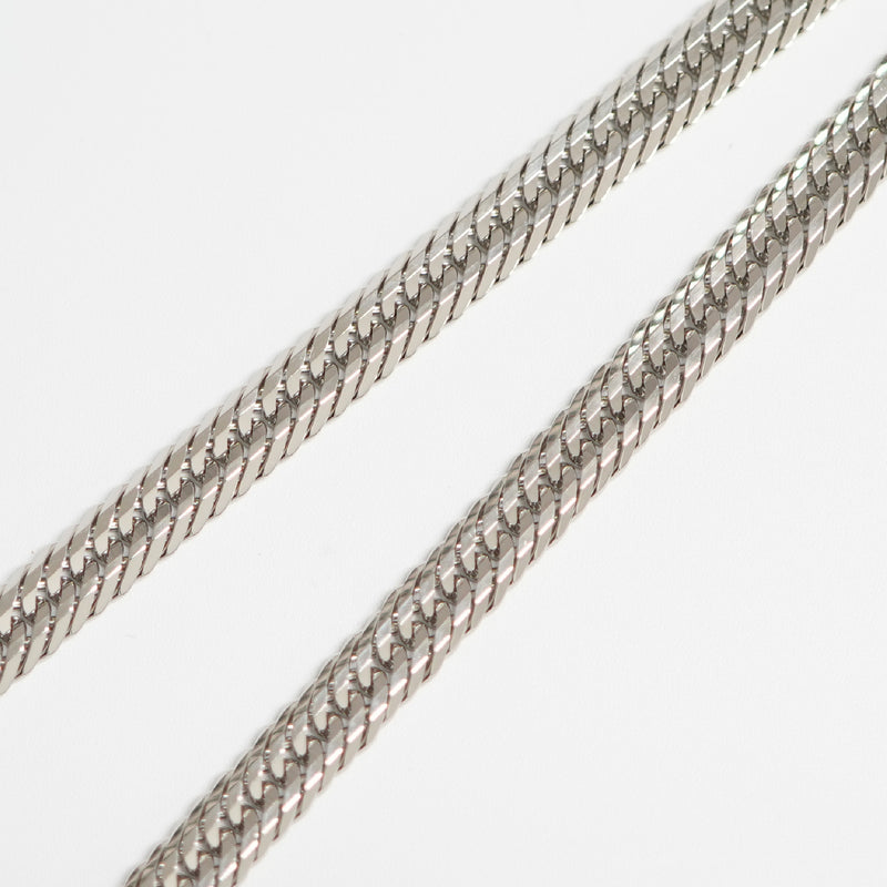 喜平 ネックレス Pt850 トリプル 12面 50g 50cm 造幣局検定マーク(ホールマーク)刻印入り