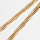 喜平 ネックレス K18 トリプル 12面 50g 60cm 造幣局検定マーク(ホールマーク)刻印入り