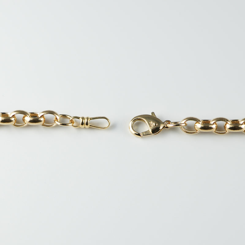 マーヴェラスチェーン ブレスレット K18 幅5.8mm 18cm