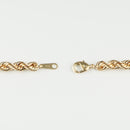 パイプロープ ネックレス K18 幅5mm 45cm