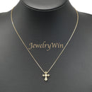 ダイヤモンドプチネックレス K18 0.03ct前後 K18 チェーン (Type-MC)