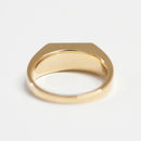 リング 印台 (Type‐SI) K18 0.16ct以上 ダイヤ付