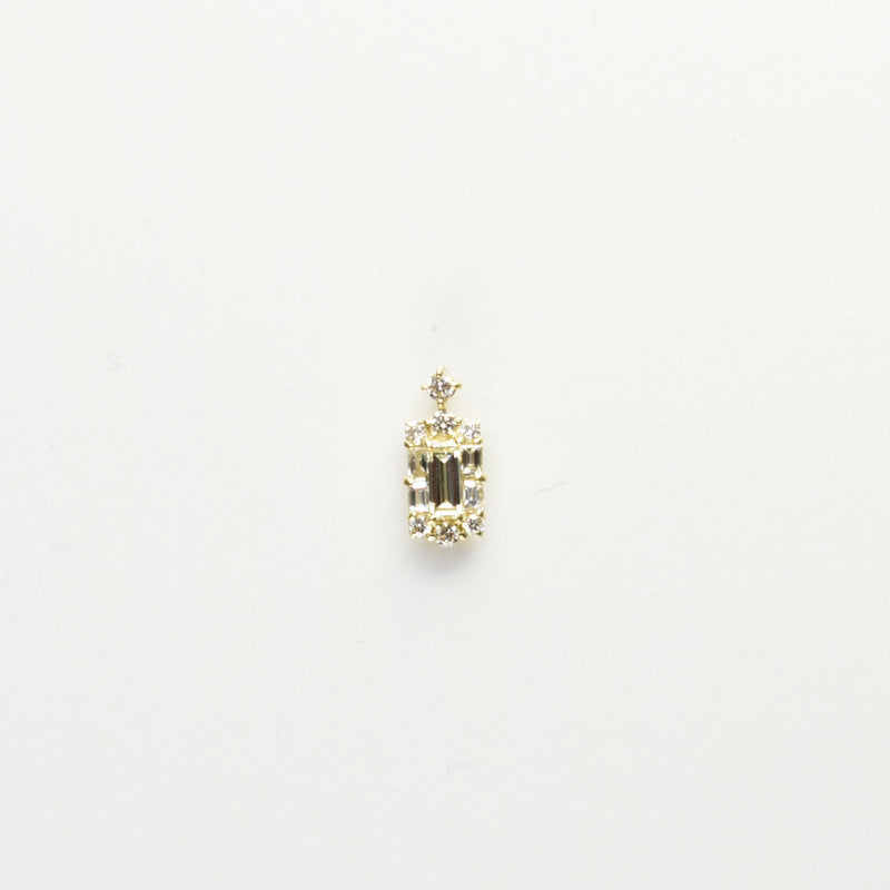 ダイヤモンドプチネックレス K18 0.36ct K18 チェーン (Type-BD)