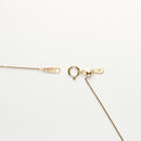 プチネックレス K18 ダイヤモンド付 0.3ct (Type-BD) K18 ベネチアンチェーン ネックレス ※スライドアジャスター仕様