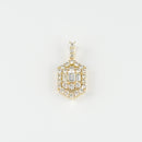 ダイヤモンドプチネックレス K18 0.50ct K18 チェーン (Type-RD)