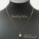 ダイヤモンドプチネックレス K18 0.50ct K18 チェーン (Type-RD) ※スライドアジャスター付