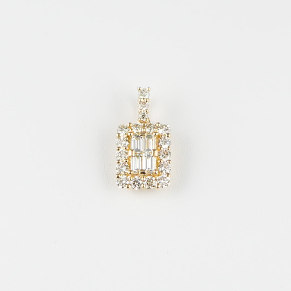 プチネックレス K18 ダイヤモンド付 0.50ct (Type-TD) K18 ベネチアン 