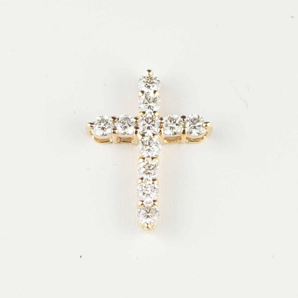 ダイヤモンドプチネックレス K18 0.5ct K18 チェーン (Type-SC)