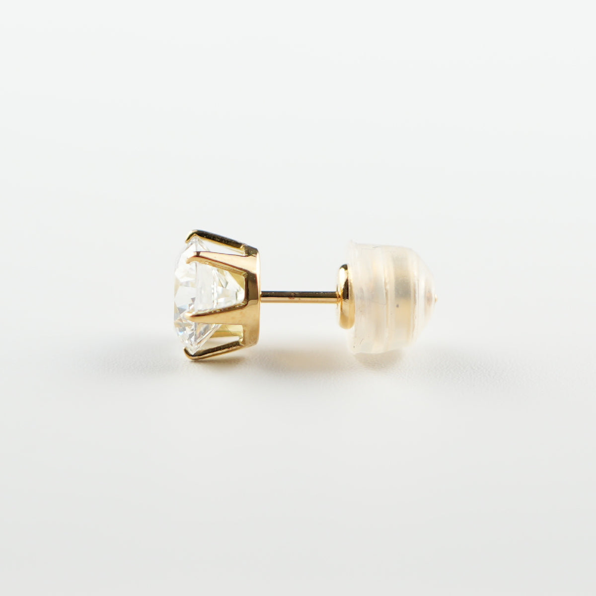 K18WG ダイヤモンド ピアス 0.40ct