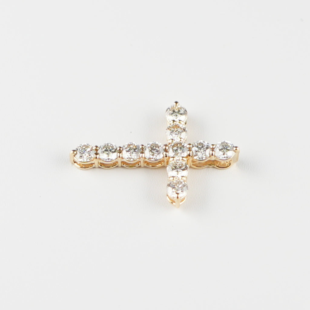 プチネックレス K18 ダイヤモンド付 1.0ct (Type-SC) K18 ベネチアン