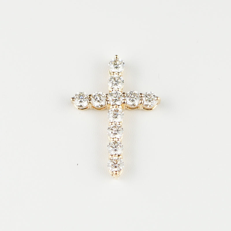 ダイヤモンドプチネックレス K18 1.0ct K18 チェーン (Type-SC)