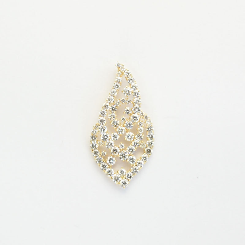 ダイヤモンドプチネックレス K18 2.00ct K18 チェーン (Type-DP)